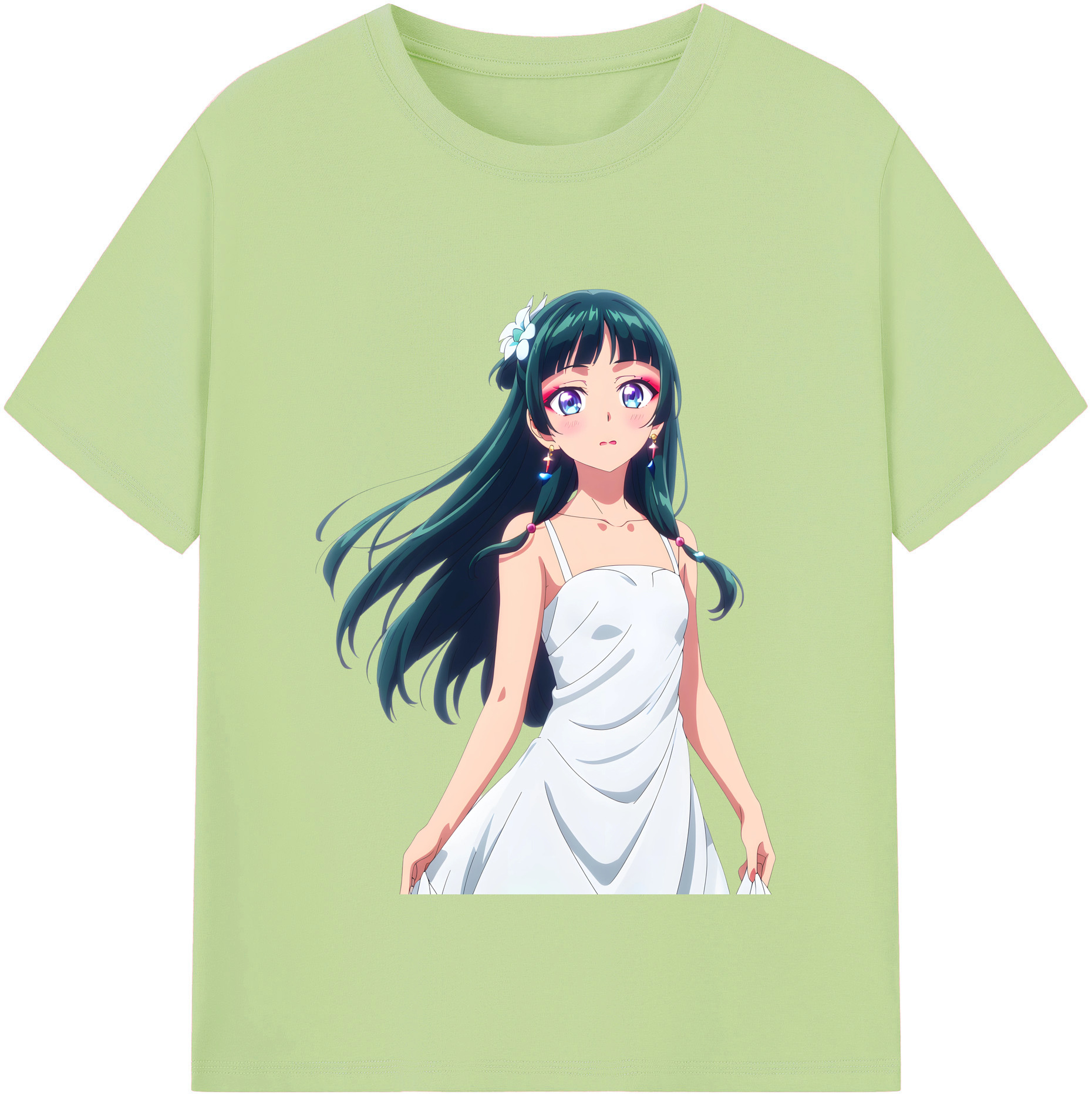 （画像用） 薬屋のひとりごと The Apothecary Diaries 綿100％半袖Tシャツ（フロントプリント）
